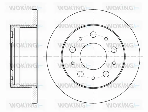 Brake Disc (D61056.00)