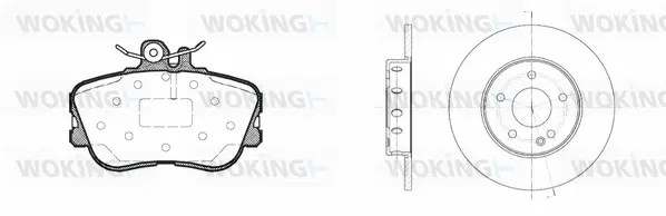 Brake Kit, disc brake (85453.00)