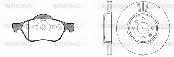 Brake Kit, disc brake (88623.01)