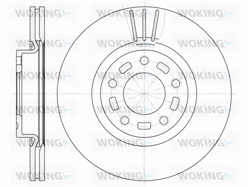 Brake Disc (D6672.10)