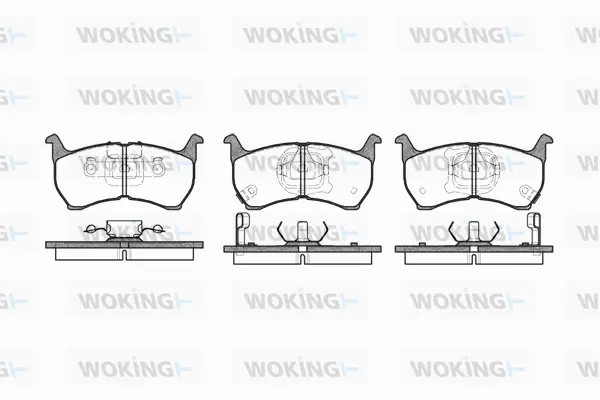 Brake Pad Set, disc brake (P0643.02)