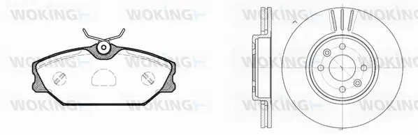 Brake Kit, disc brake (83083.02)