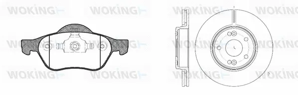 Brake Kit, disc brake (88623.00)