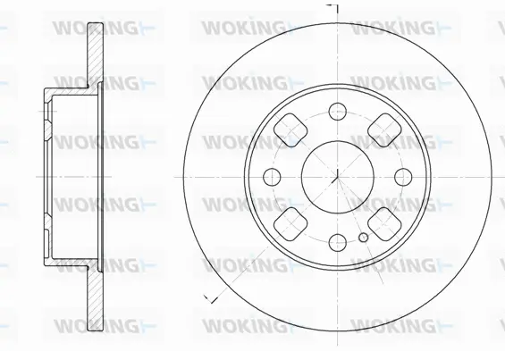 Brake Disc (D6054.00)