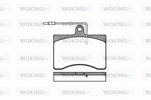 Brake Pad Set, disc brake (P1903.04)