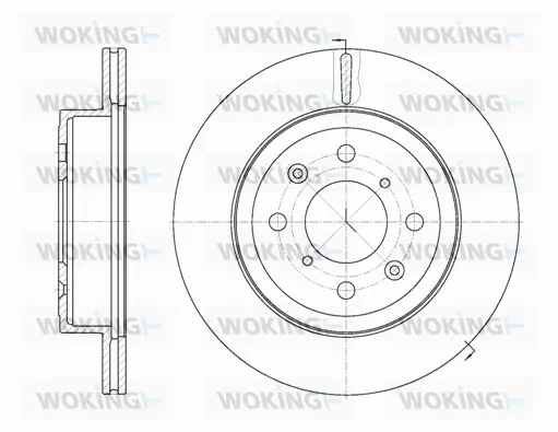 Brake Disc (D61038.10)
