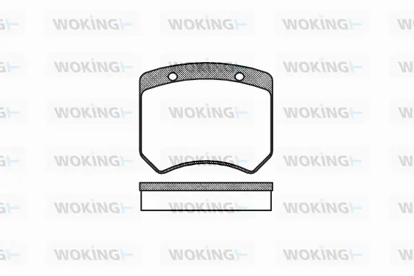 Brake Pad Set, disc brake (P1513.00)