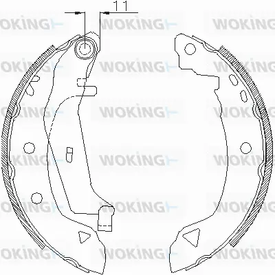 Brake Shoe (Z4182.02)