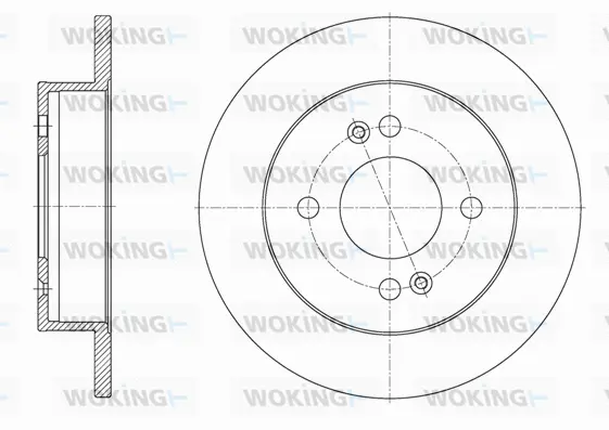 Brake Disc (D61609.00)