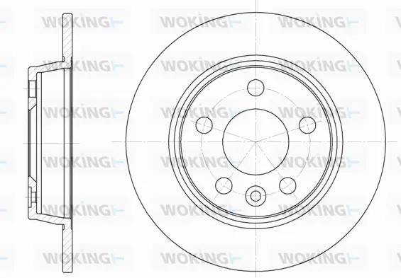 Brake Disc (D6453.00)