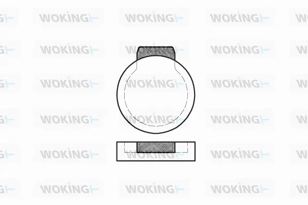 Brake Pad Set, disc brake (P1873.00)