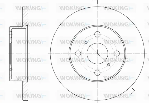 Brake Disc (D6114.00)