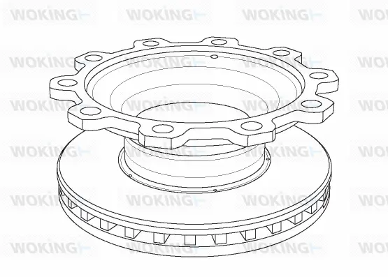 Brake Disc (NSA1097.20)