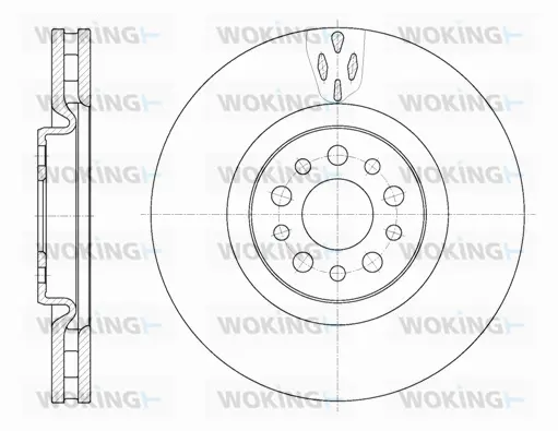 Brake Disc (D6980.10)