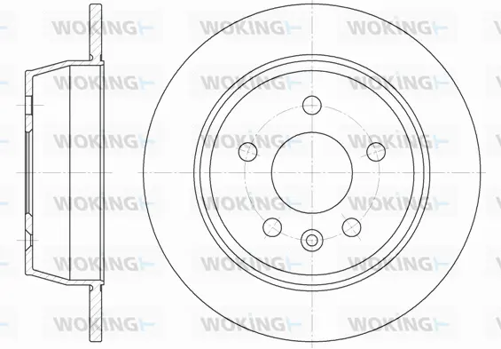 Brake Disc (D6471.00)