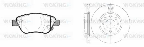 Brake Kit, disc brake (89583.02)