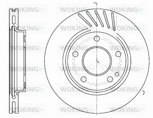 Brake Disc (D6527.10)