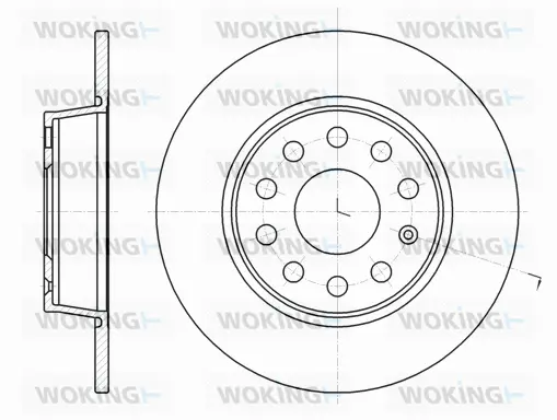 Brake Disc (D61340.00)