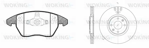 Brake Kit, disc brake (811303.01)