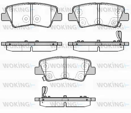 Brake Pad Set, disc brake (P19073.02)