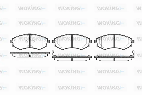 Brake Pad Set, disc brake (P2183.32)