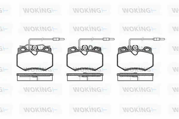 Brake Pad Set, disc brake (P0703.24)