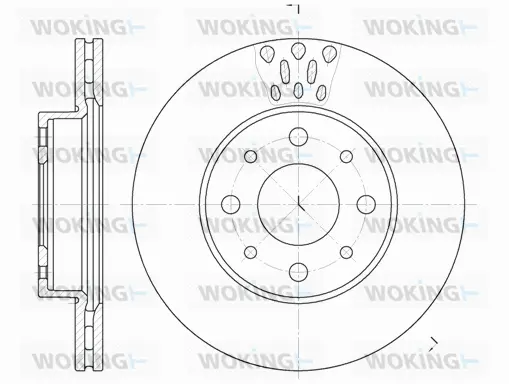 Brake Disc (D6517.10)