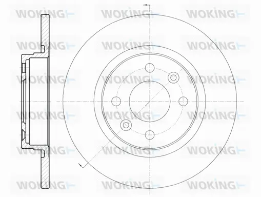 Brake Disc (D6809.00)