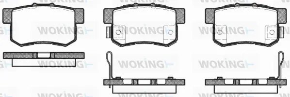 Brake Pad Set, disc brake (P2253.52)