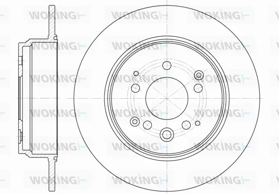 Brake Disc (D61157.00)