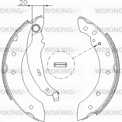 Brake Shoe (Z4199.01)