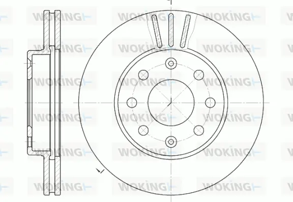 Brake Disc (D6655.10)