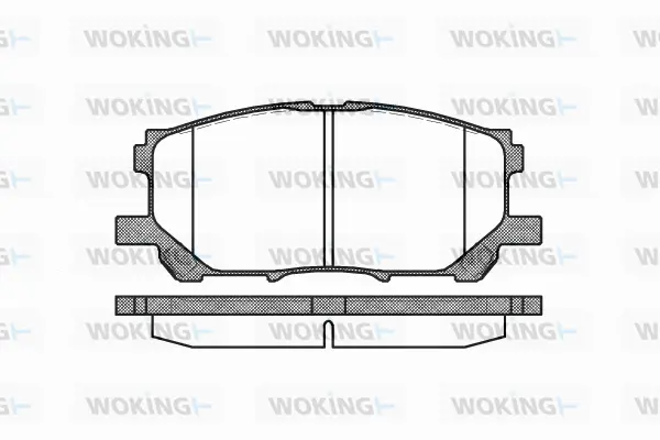 Brake Pad Set, disc brake (P11393.00)