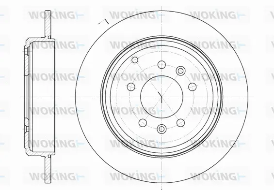 Brake Disc (D6692.00)