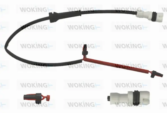Warning Contact, brake pad wear (001151)