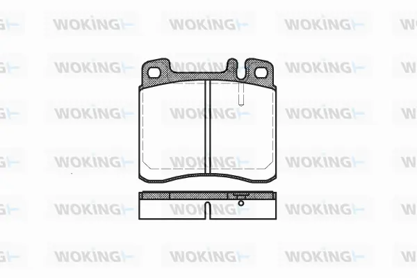Brake Pad Set, disc brake (P5083.00)
