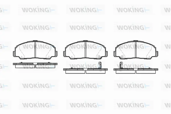 Brake Pad Set, disc brake (P0783.32)