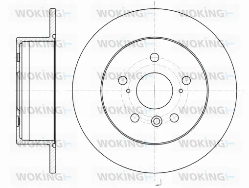 Brake Disc (D61327.00)