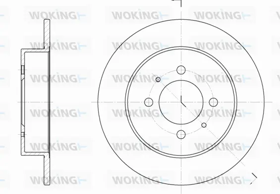 Brake Disc (D6531.00)