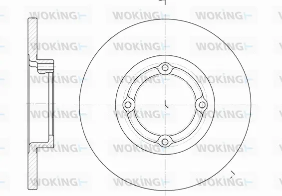 Brake Disc (D6606.00)