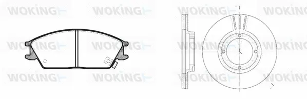 Brake Kit, disc brake (83243.00)