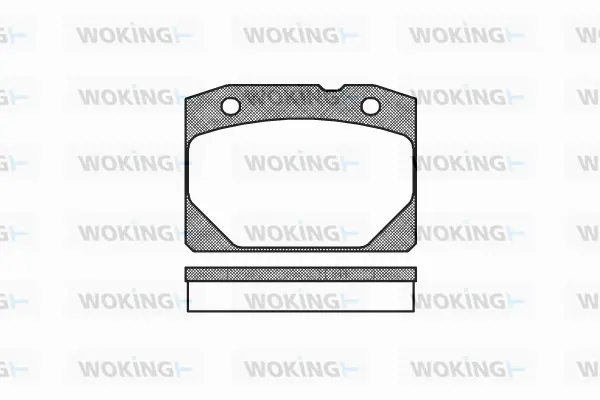 Brake Pad Set, disc brake (P1803.00)