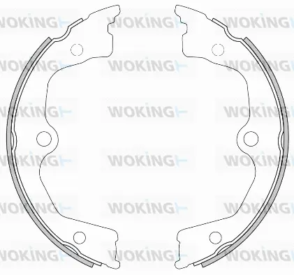 Brake Shoe, parking brake (Z4626.00)