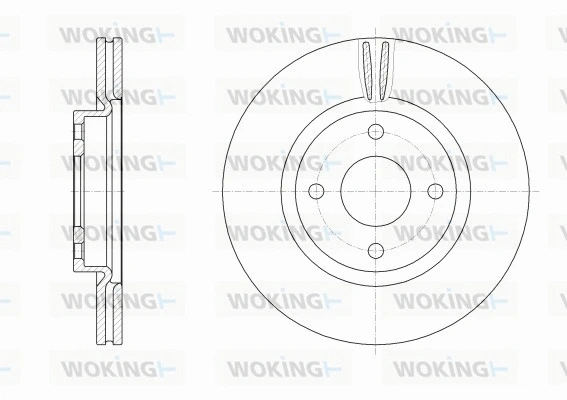 Brake Disc (D62555.10)