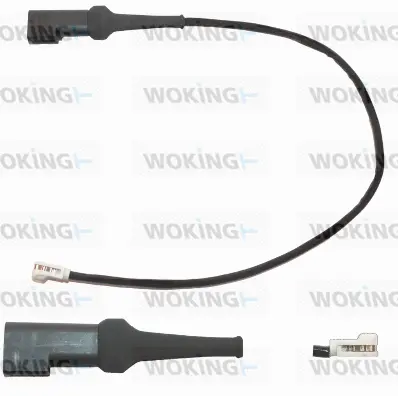 Warning Contact, brake pad wear (001138)