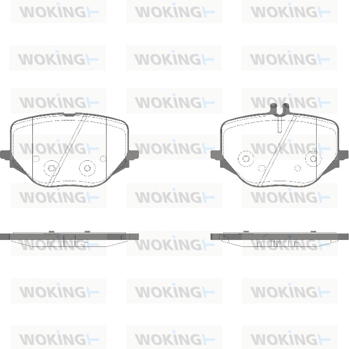 Brake Pad Set, disc brake (P18503.10)