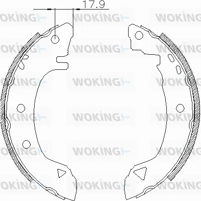 Brake Shoe (Z4182.01)