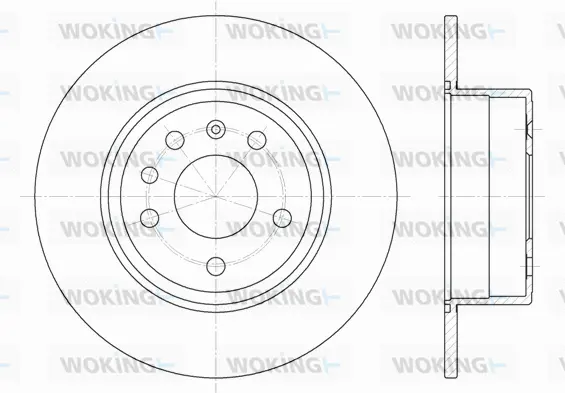 Brake Disc (D6487.00)