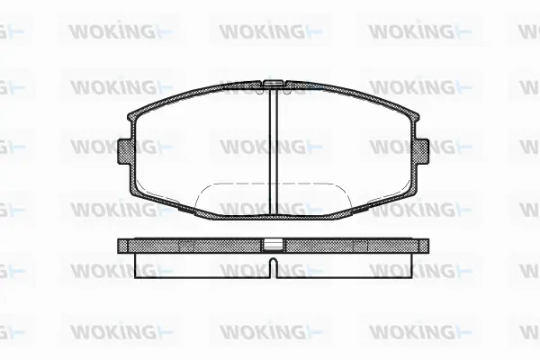 Brake Pad Set, disc brake (P3253.10)