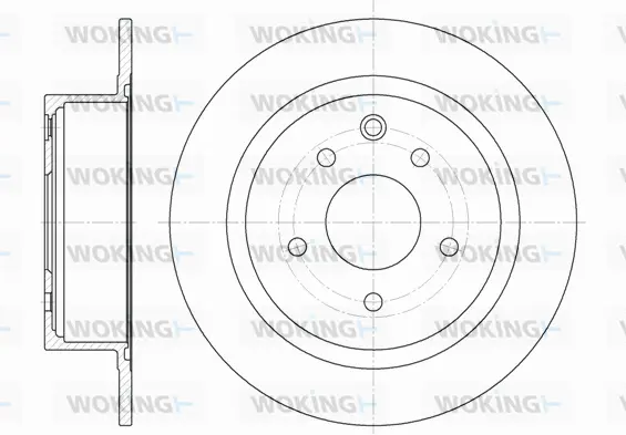 Brake Disc (D61530.00)